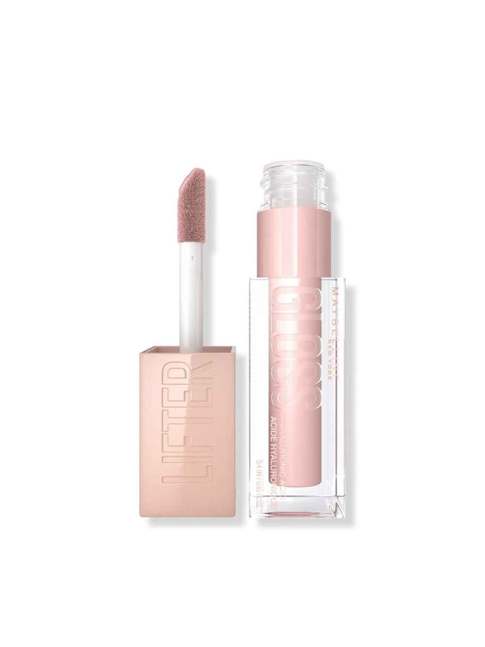 Maybelline Lifter Gloss + Hyaluronic Acid shade 002 Ice 5.4mL NWT UNOPENED